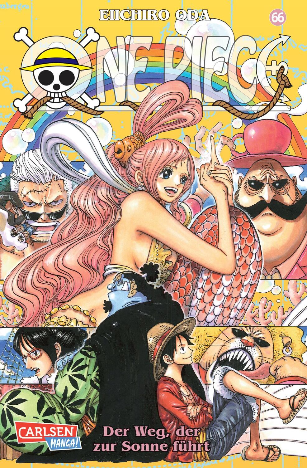 Cover: 9783551759993 | One Piece 66. Der Weg der zur Sonne führt | Eiichiro Oda | Taschenbuch