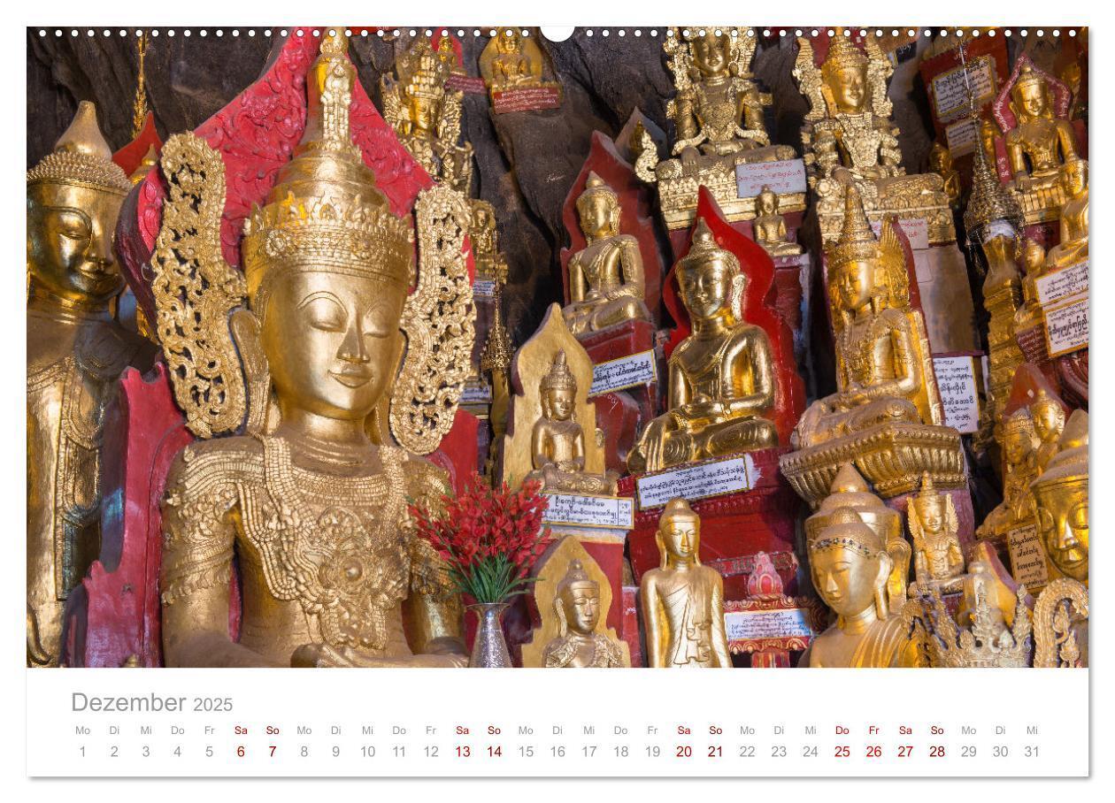 Bild: 9783383956980 | BUDDHA - Im Reich der Achtsamkeit (Wandkalender 2025 DIN A2 quer),...