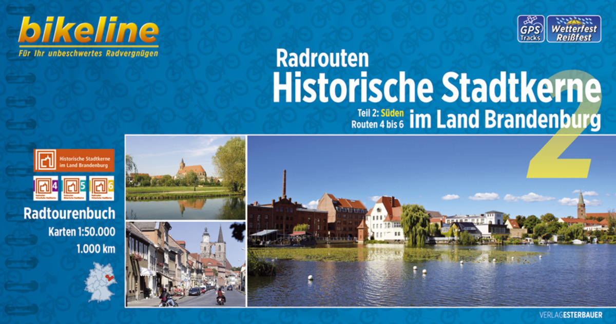 Cover: 9783850003582 | Bikeline Radtourenbuch Radrouten Historische Stadtkerne im Land...