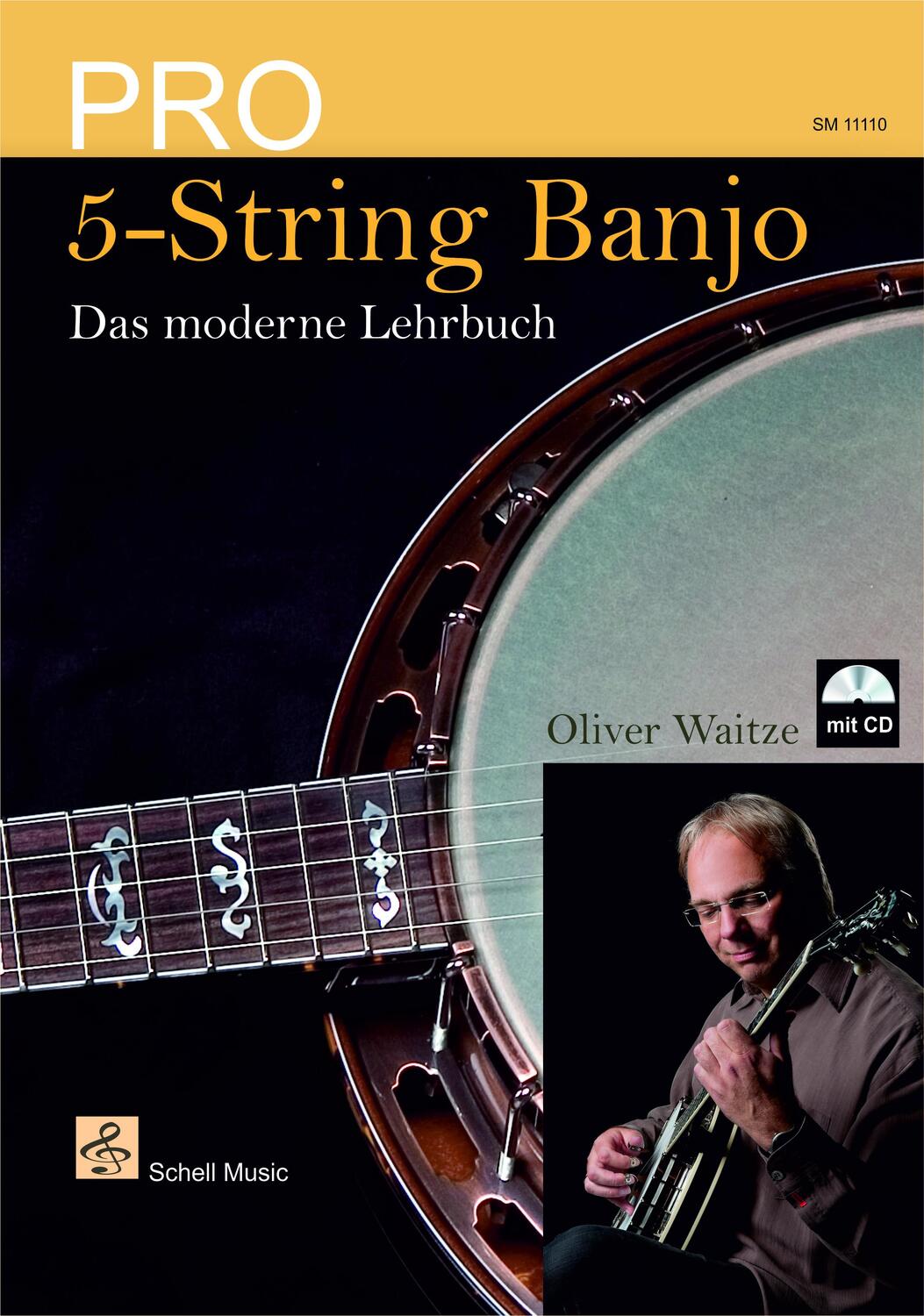 Cover: 9783864111105 | Pro 5-String Banjo | Das moderne Lehrbuch (mit CD) | Oliver Waitze