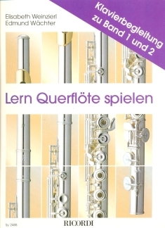 Cover: 9790204224883 | Lern Querflöte spielen Klavierbegleitung zu Band 1 und 2