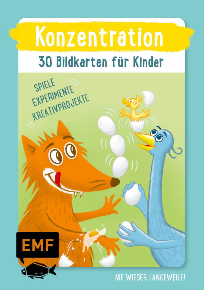 Cover: 4260478341029 | Konzentration - 30 Bildkarten für Kinder im Kindergarten- und...