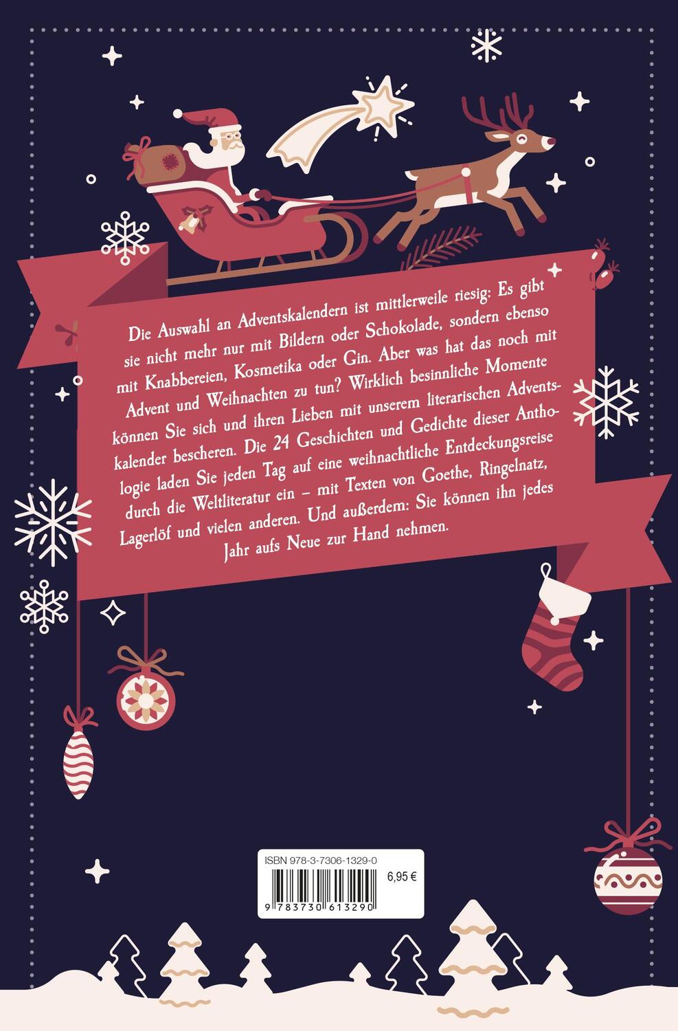Bild: 9783730613290 | Der literarische Adventskalender. 24 Weihnachtserzählungen und...