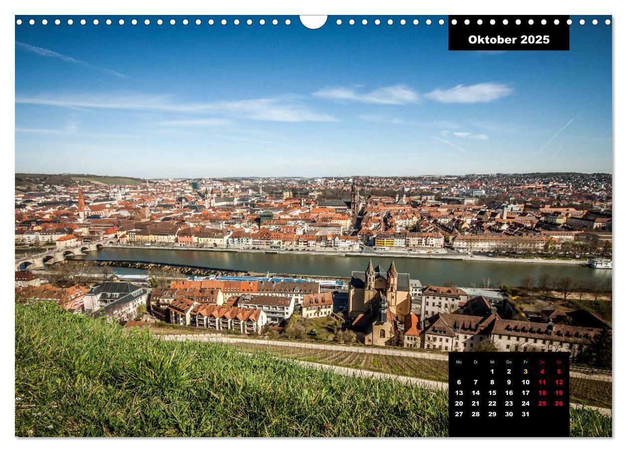 Bild: 9783435715862 | Würzburg - Die Perle Unterfrankens (Wandkalender 2025 DIN A3 quer),...