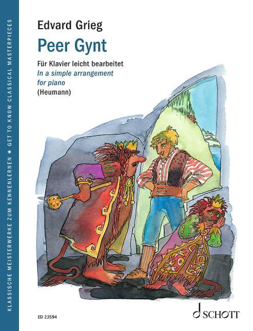 Cover: 9783795726836 | Peer Gynt | Für Klavier leicht bearbeitet. op. 46 und 55. Klavier.