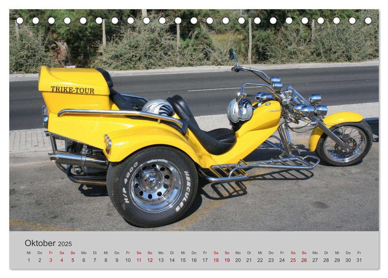 Bild: 9783435445370 | Trikes - Unterwegs auf drei Rädern (Tischkalender 2025 DIN A5...