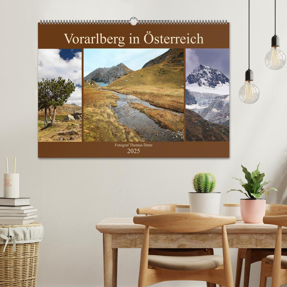 Bild: 9783435649730 | Vorarlberg in Österreich (Wandkalender 2025 DIN A2 quer), CALVENDO...