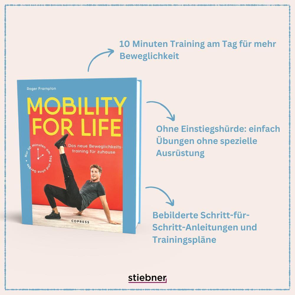 Bild: 9783767913073 | Mobility for life | Roger Frampton | Taschenbuch | 160 S. | Deutsch