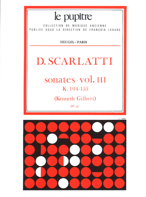 Cover: 9790047325211 | Sonates Volume 3 K104 - K155 | Domenico Scarlatti | Buch