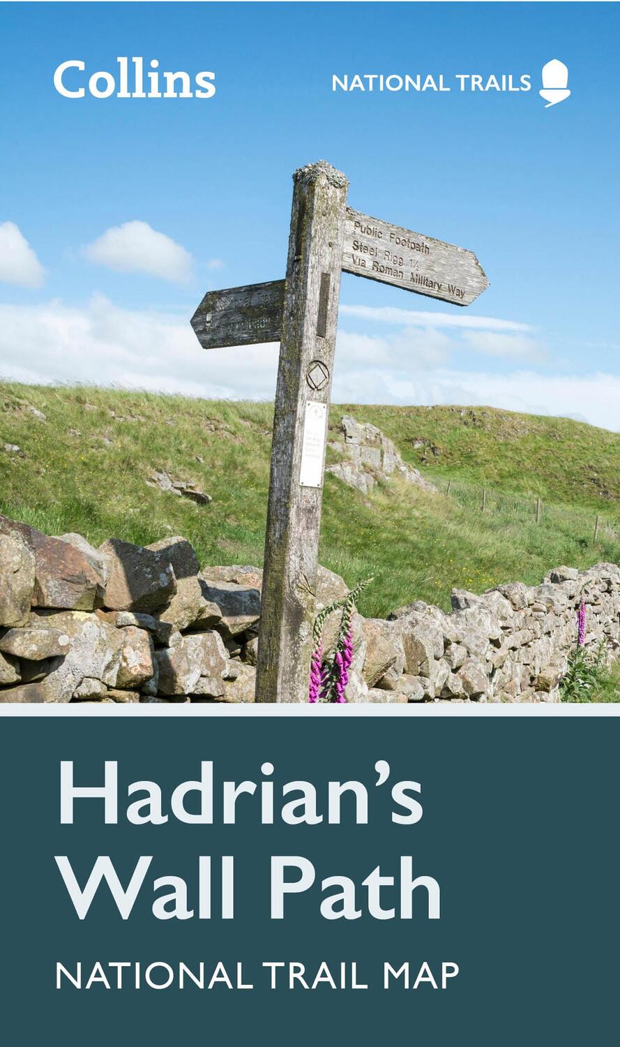 Cover: 9780008602987 | Hadrian's Wall Path National Trail Map | Collins Maps | (Land-)Karte