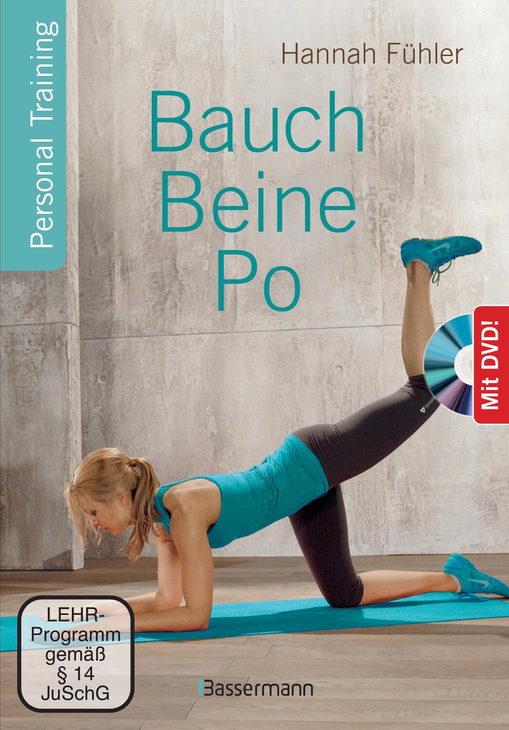 Cover: 9783809436379 | Bauch, Beine, Po + DVD | Personal Training | Hannah Fühler | Buch