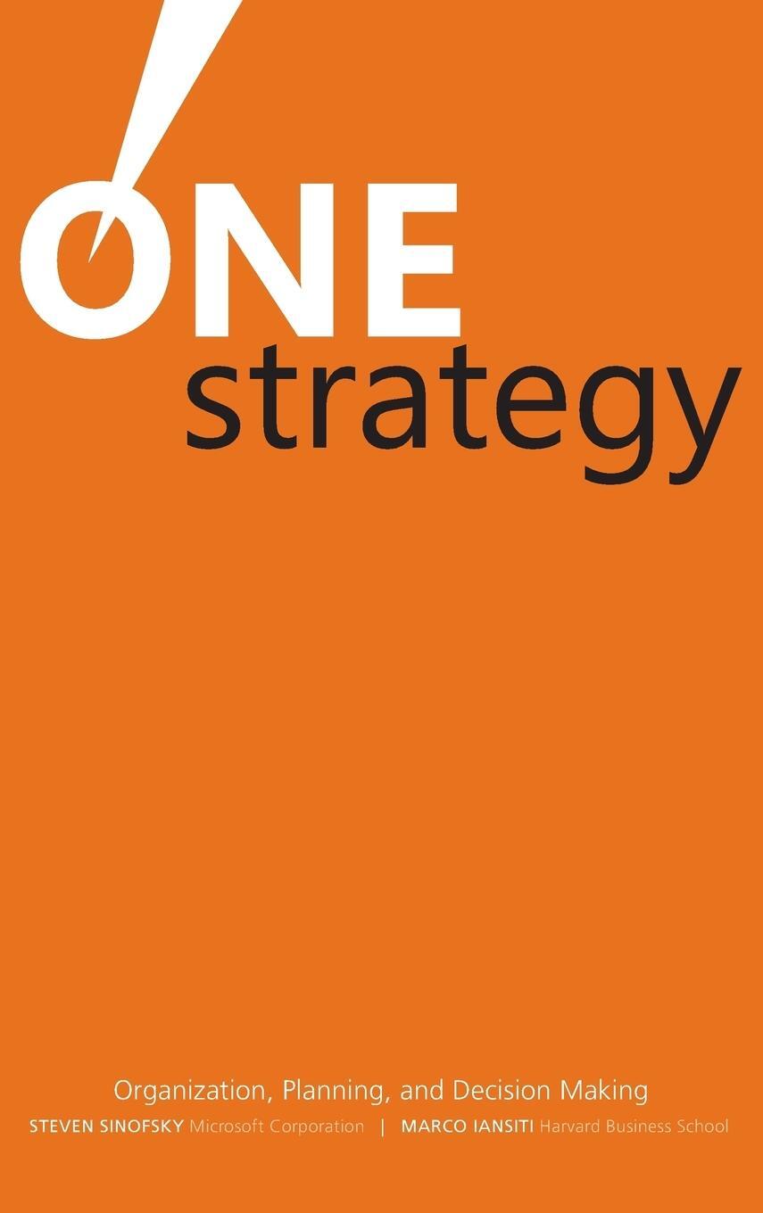 Cover: 9780470560457 | One Strategy | Organization, Planning, and Decision Making | Buch