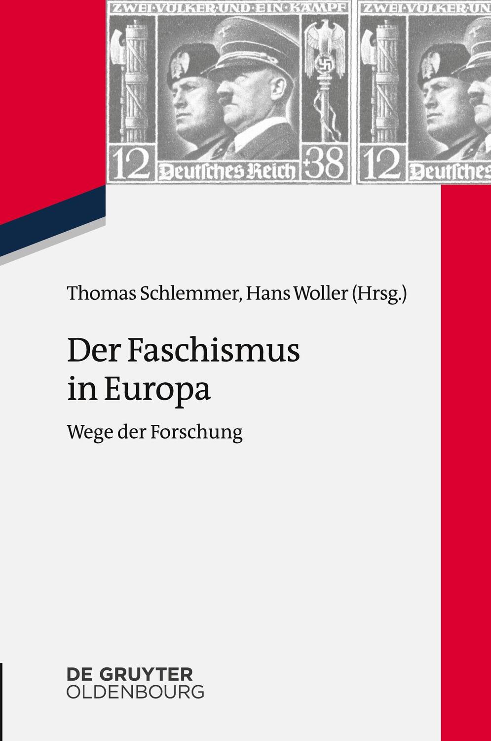 Cover: 9783486778434 | Der Faschismus in Europa | Wege der Forschung | Hans Woller (u. a.)