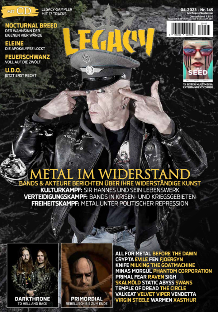 Cover: 9783959364447 | LEGACY MAGAZIN: THE VOICE FROM THE DARKSIDE | Ausgabe #145 (4/2023)