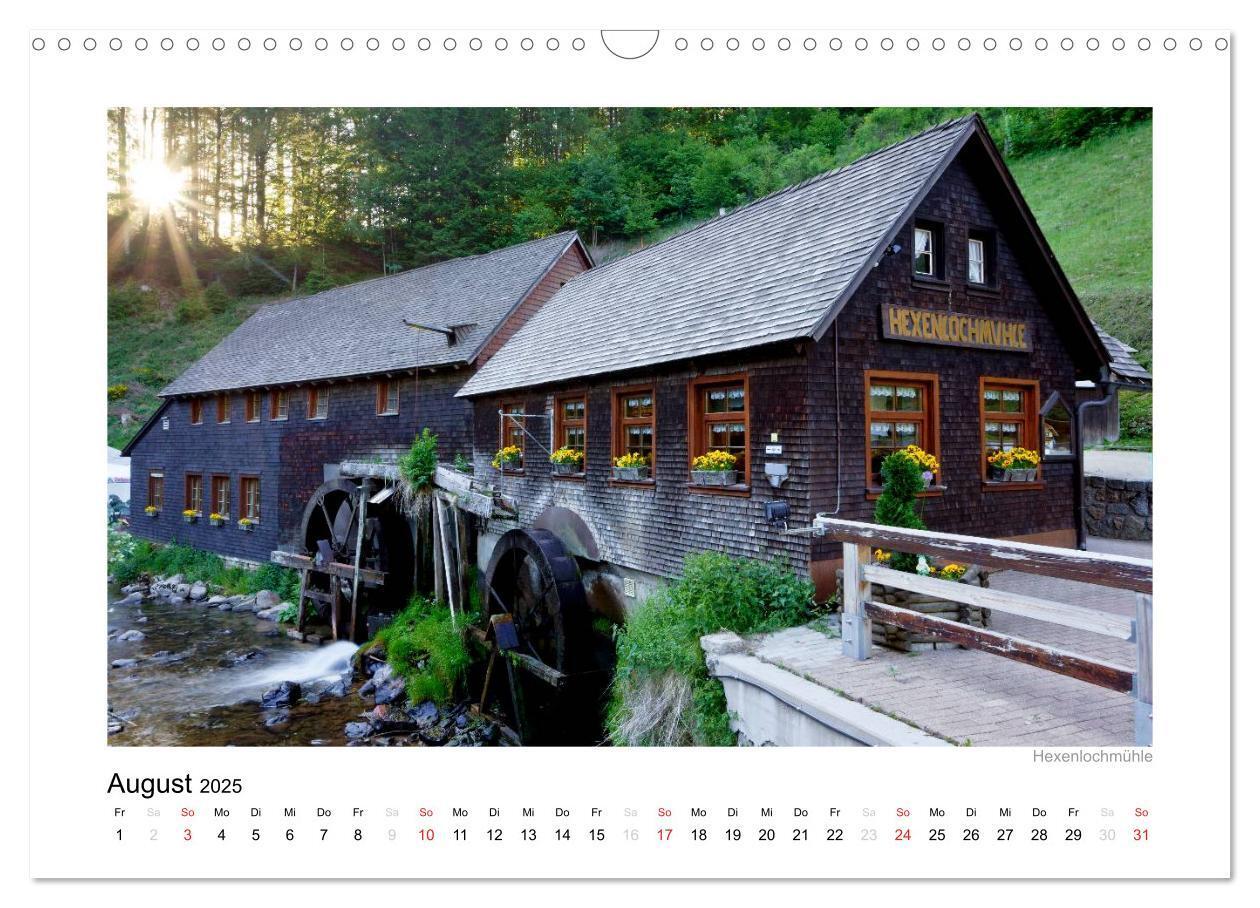 Bild: 9783435817924 | Schwarzwald 2025 (Wandkalender 2025 DIN A3 quer), CALVENDO...