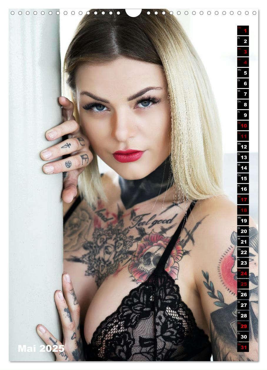 Bild: 9783435928002 | Beauty Tattoo 2025 (Wandkalender 2025 DIN A3 hoch), CALVENDO...