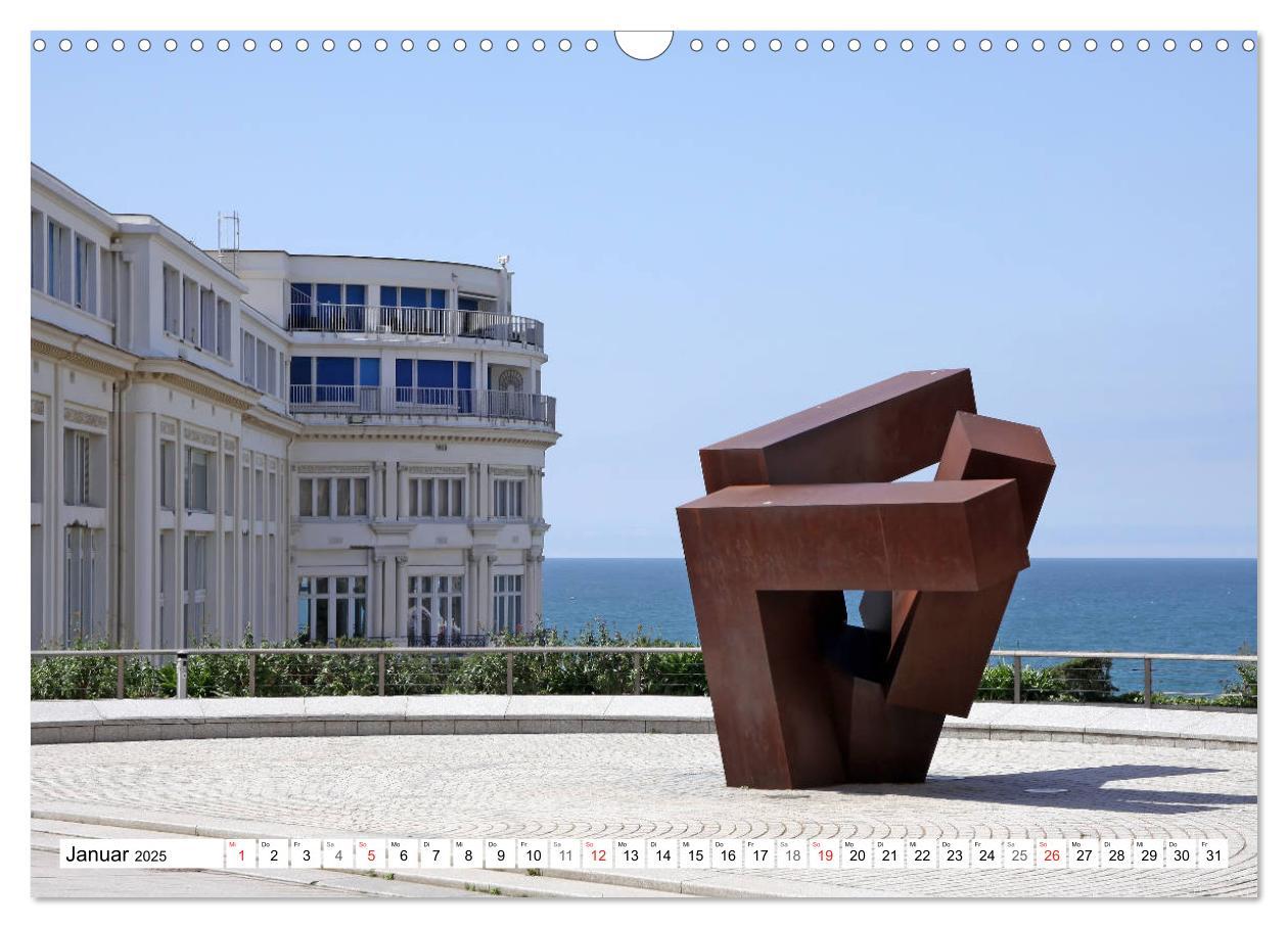 Bild: 9783435304738 | Biarritz (Wandkalender 2025 DIN A3 quer), CALVENDO Monatskalender