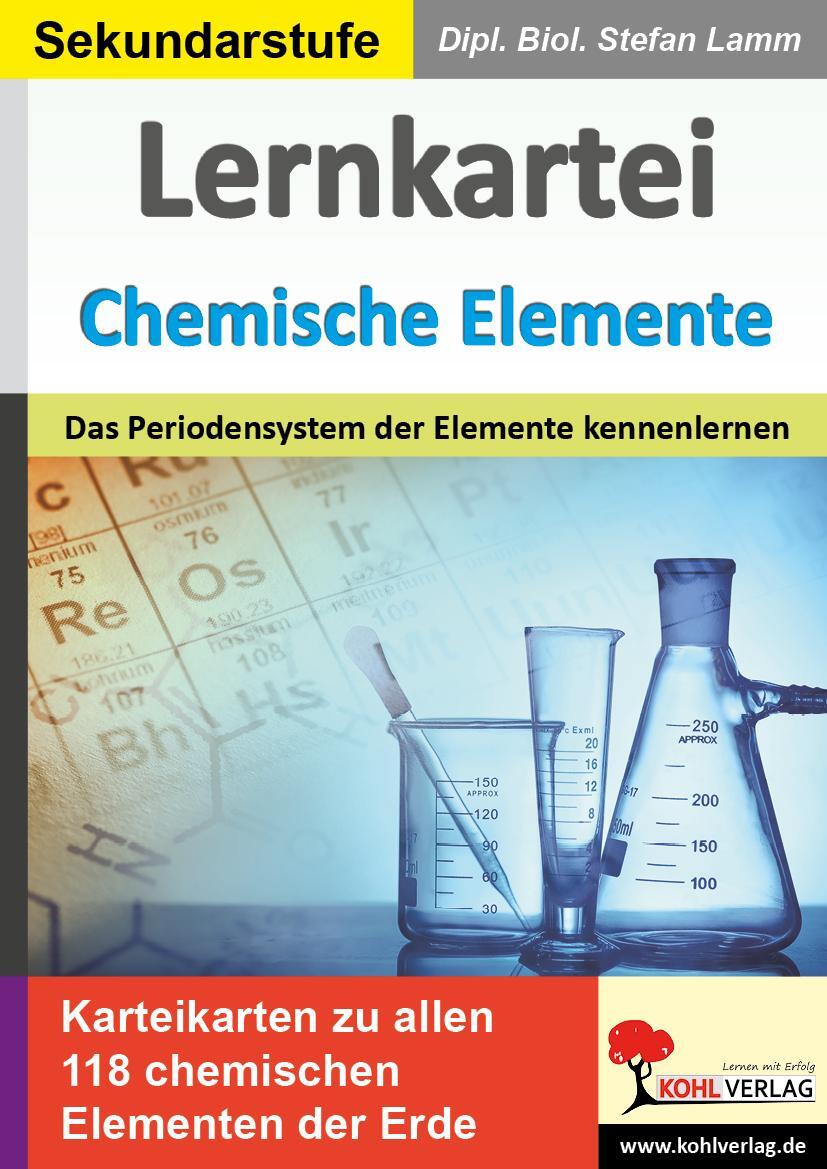 Cover: 9783966242530 | Lernkartei Chemische Elemente | Stefan Lamm | Taschenbuch | Deutsch