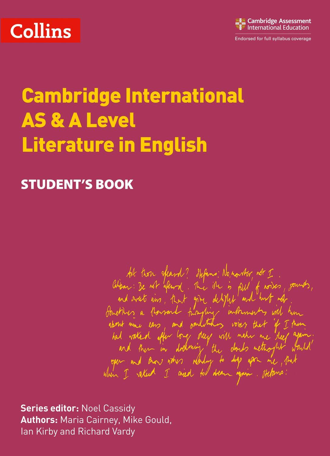 Cover: 9780008287610 | Cambridge International AS & A Level Literature in English...