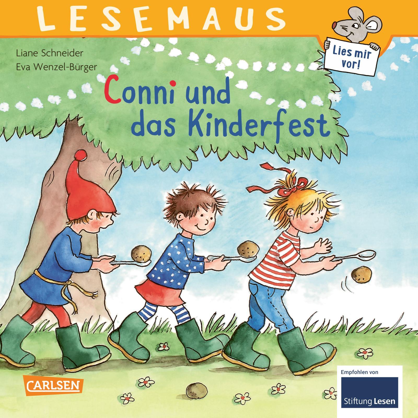 Cover: 9783551086990 | Conni und das Kinderfest | Liane Schneider | Taschenbuch | Lesemaus