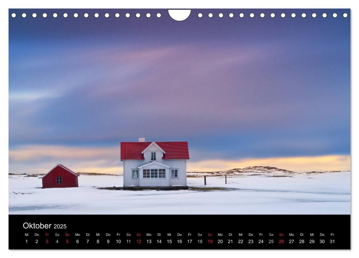 Bild: 9783435802395 | Norwegen (Wandkalender 2025 DIN A4 quer), CALVENDO Monatskalender