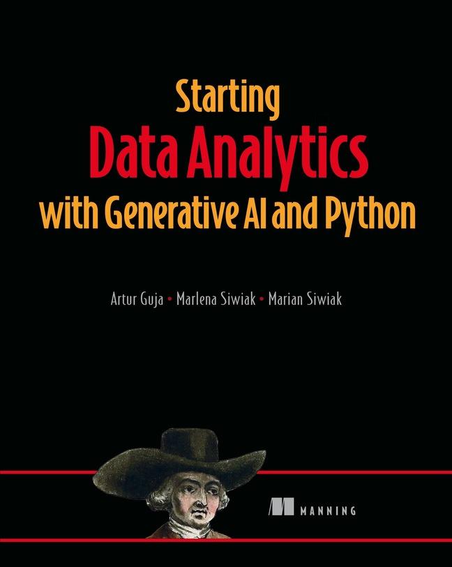 Cover: 9781633437210 | Starting Data Analytics with Generative AI and Python | Guja (u. a.)