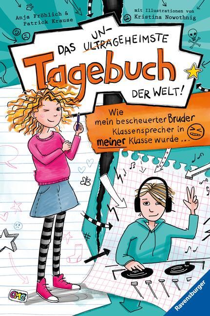 Cover: 9783473408481 | Das ungeheimste Tagebuch der Welt!, Band 1: Wie mein bescheuerter...