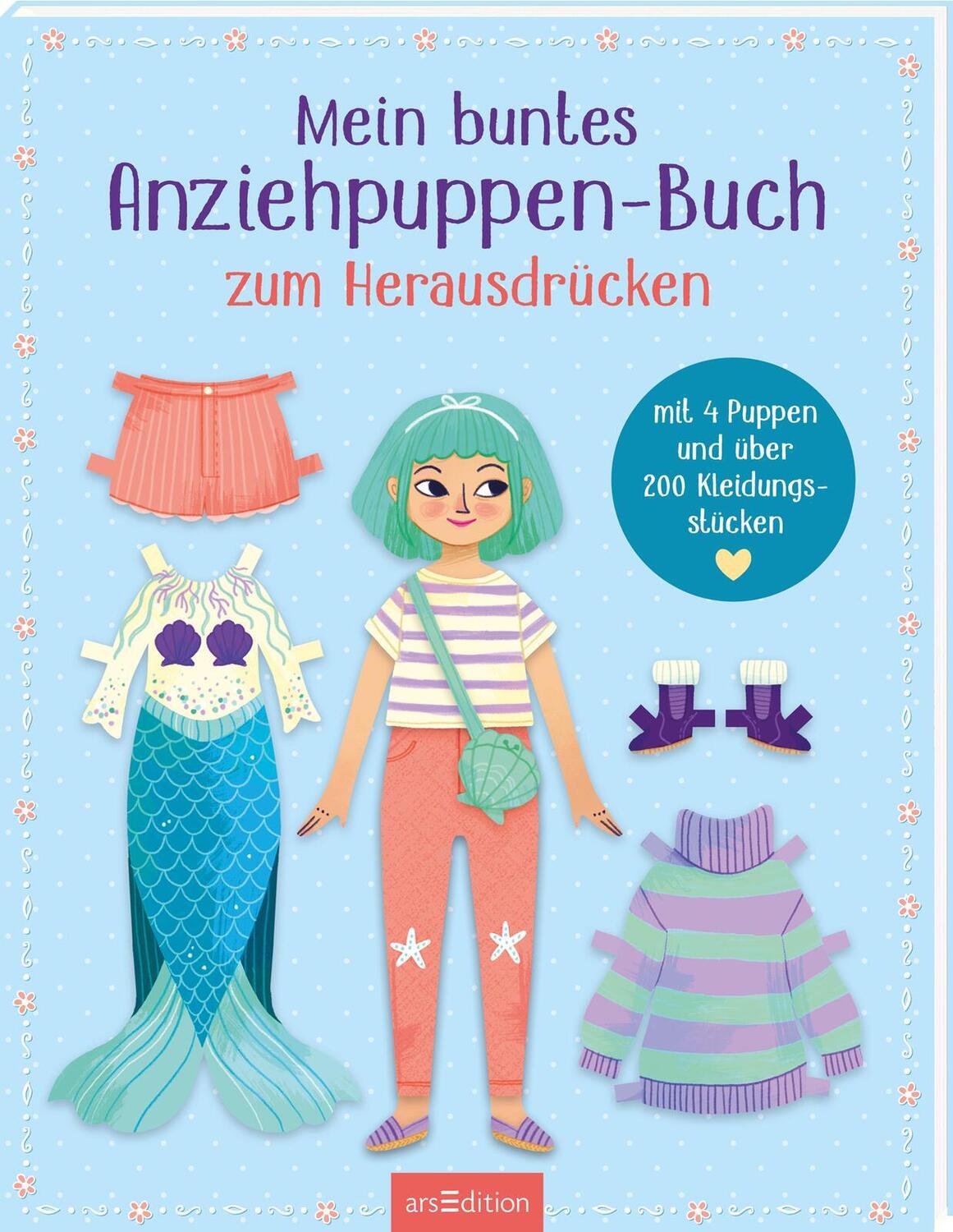 Cover: 4014489134060 | Mein buntes Anziehpuppen-Buch zum Herausdrücken | Laura Rosendorfer