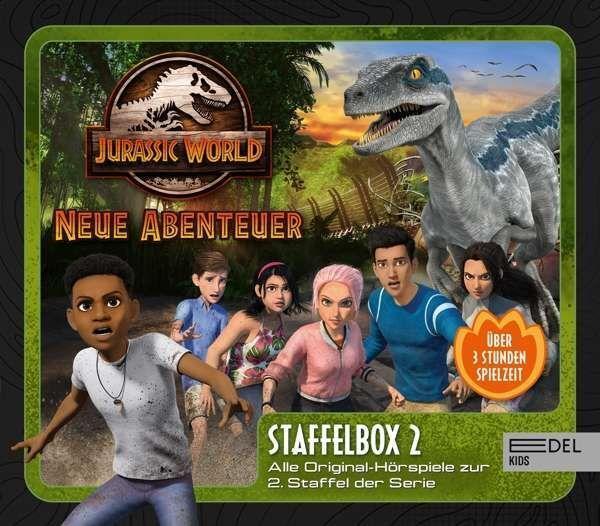 Cover: 4029759156512 | Jurassic World - Neue Abenteuer Staffelbox 2 | Audio-CD | 3 Audio-CDs