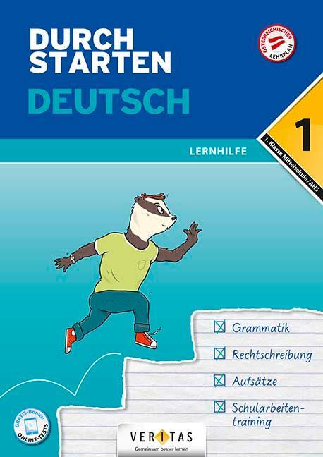 Cover: 9783710136184 | Durchstarten 1. Klasse - Deutsch AHS - Lernhilfe | Gernot Blieberger