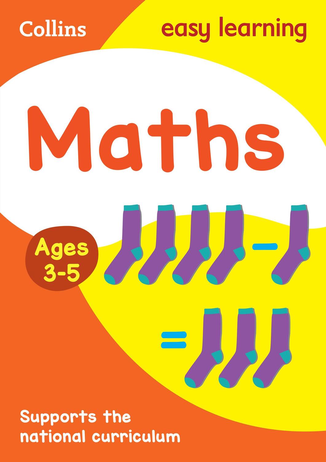 Cover: 9780008151539 | Maths Ages 3-5 | Prepare for School with Easy Home Learning | Learning