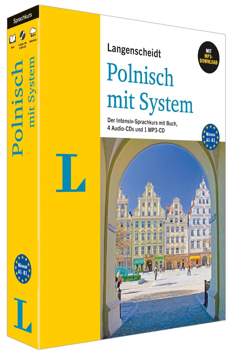 Cover: 9783125631403 | Langenscheidt Polnisch mit System - Sprachkurs für Anfänger und...