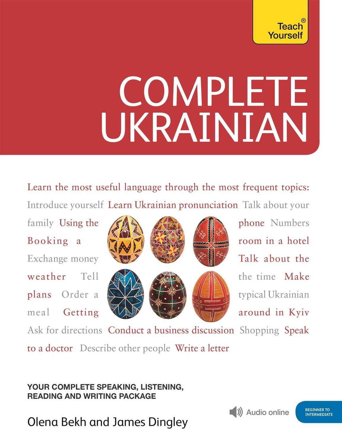 Cover: 9781444104134 | Complete Ukrainian Beginner to Intermediate Course | Dingley (u. a.)