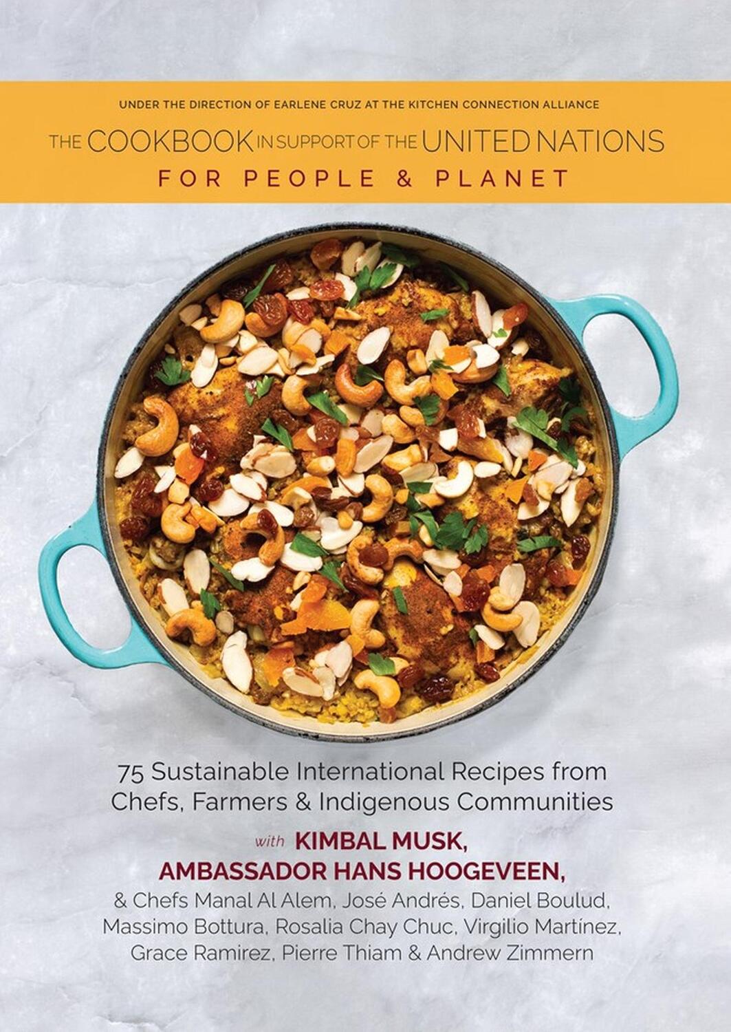 Cover: 9781641705844 | The Cookbook in Support of the United Nations: For People and Planet