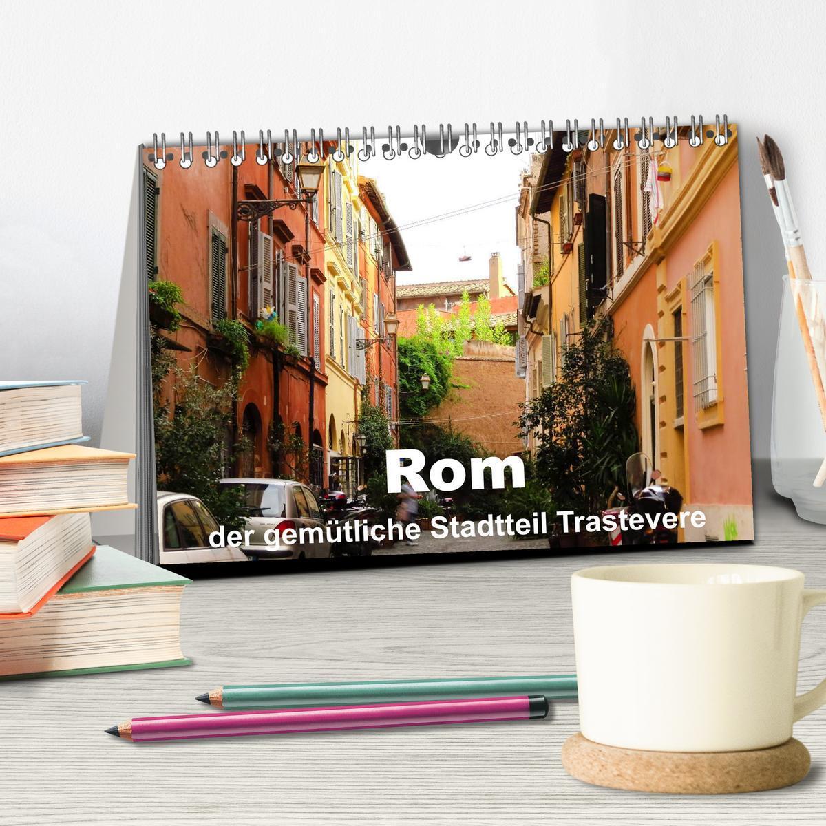 Bild: 9783435645428 | Rom - der gemütliche Stadtteil Trastevere (Tischkalender 2025 DIN...