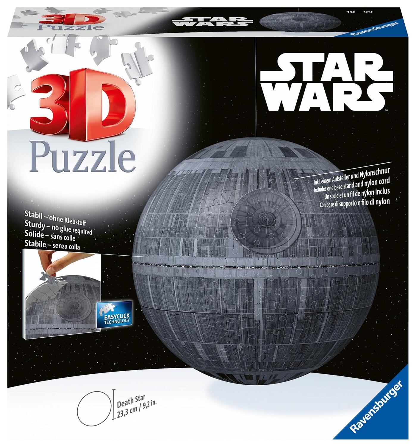 Cover: 4005556115556 | Ravensburger 3D Puzzle 11555 - Star Wars Todesstern - 540 Teile -...