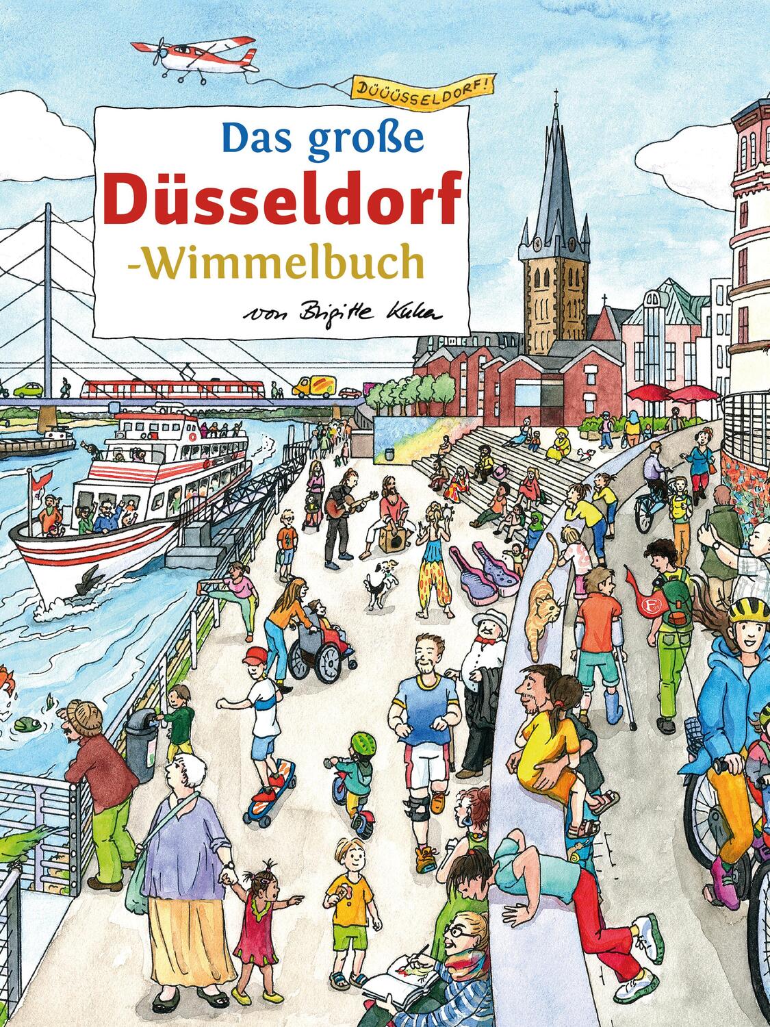 Cover: 9783936359824 | Das große DÜSSELDORF-Wimmelbuch | Buch | Städte-Wimmelbücher | 16 S.