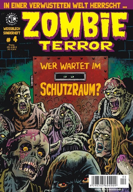 Cover: 9783869590493 | Zombie Terror. H.4 | Wer wartet im Schutzraum? | Levin Kurio | 2017