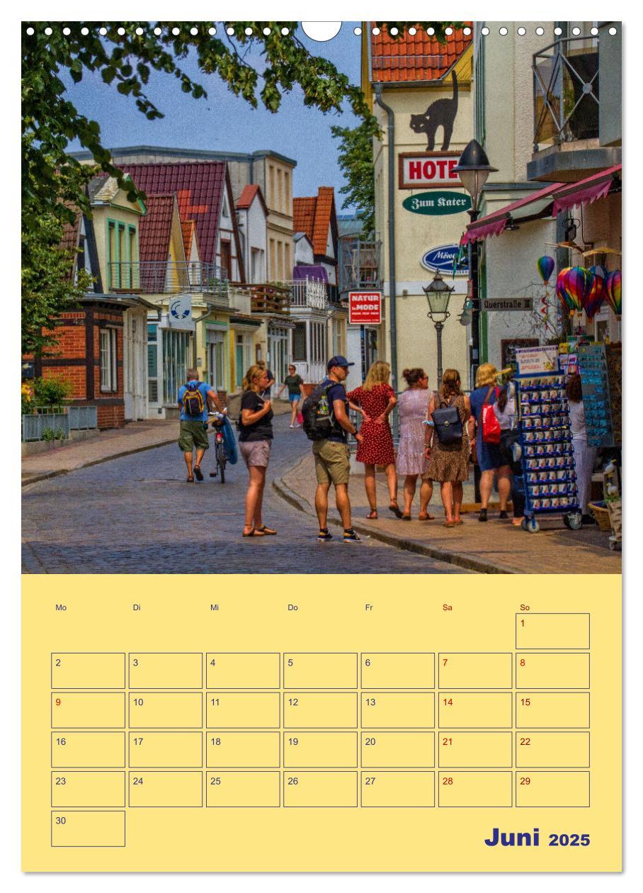 Bild: 9783435881444 | Sehnsuchtsort Warnemünde (Wandkalender 2025 DIN A3 hoch), CALVENDO...