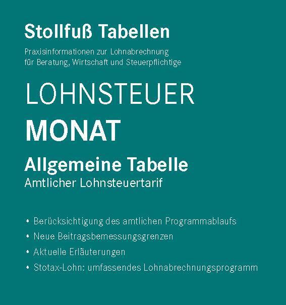 Cover: 9783083328247 | Tabelle, Lohnsteuer 2024, Monat | Allgemeine Tabelle | Taschenbuch