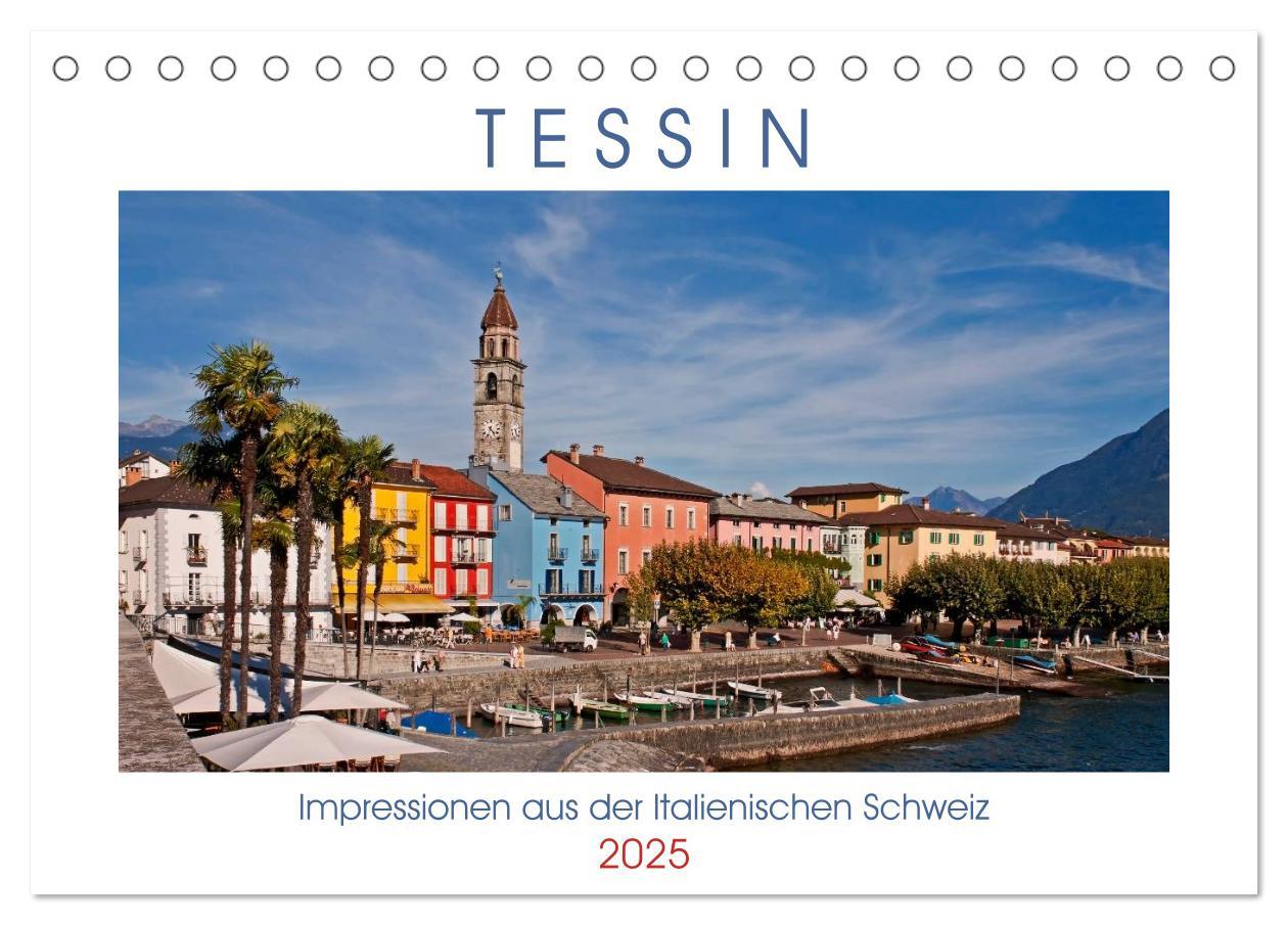 Cover: 9783435369423 | Tessin, Impressionen aus der Italienischen Schweiz (Tischkalender...