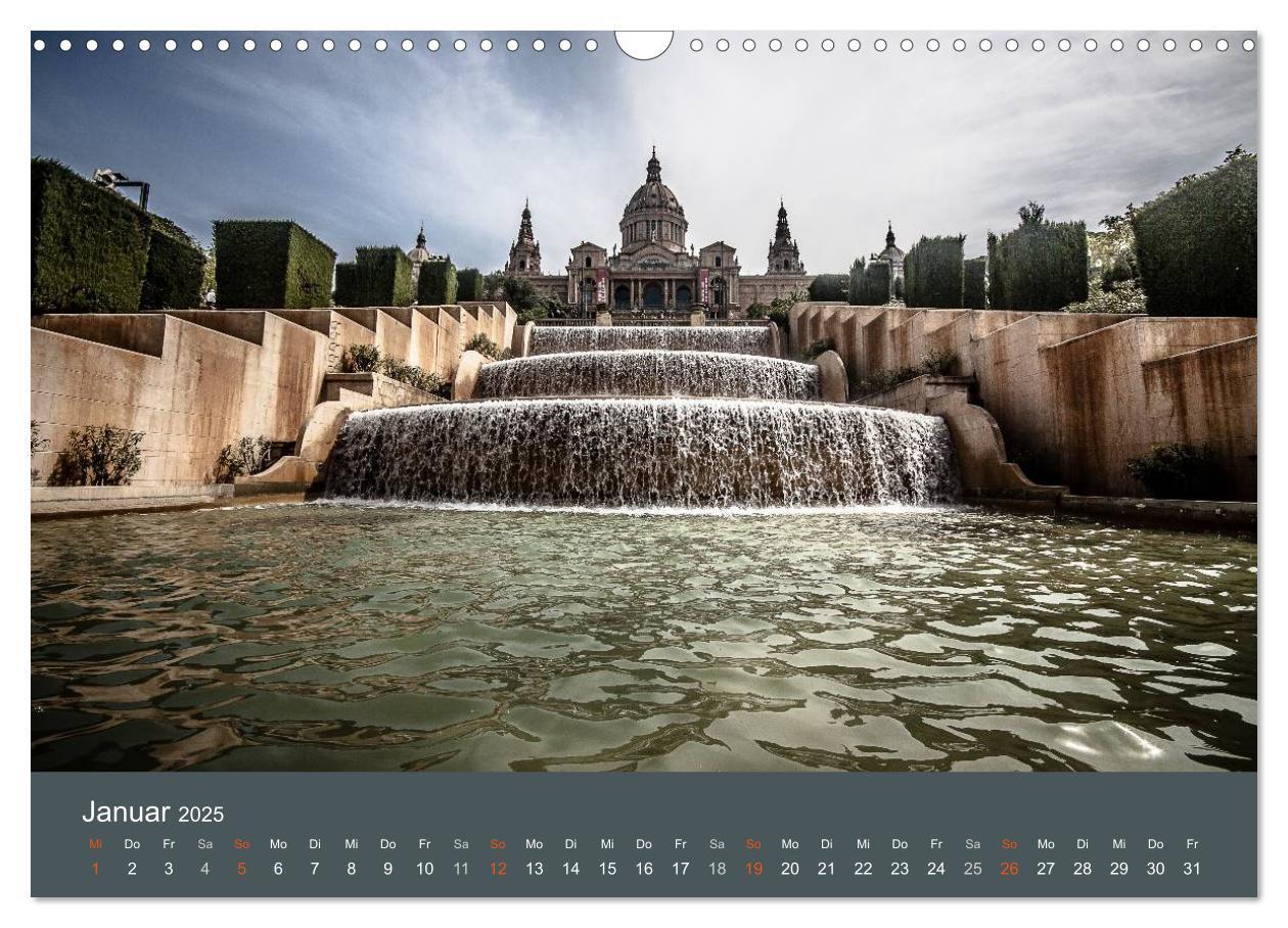 Bild: 9783435611690 | Barcelona - Faszinierende Architektur (Wandkalender 2025 DIN A3...