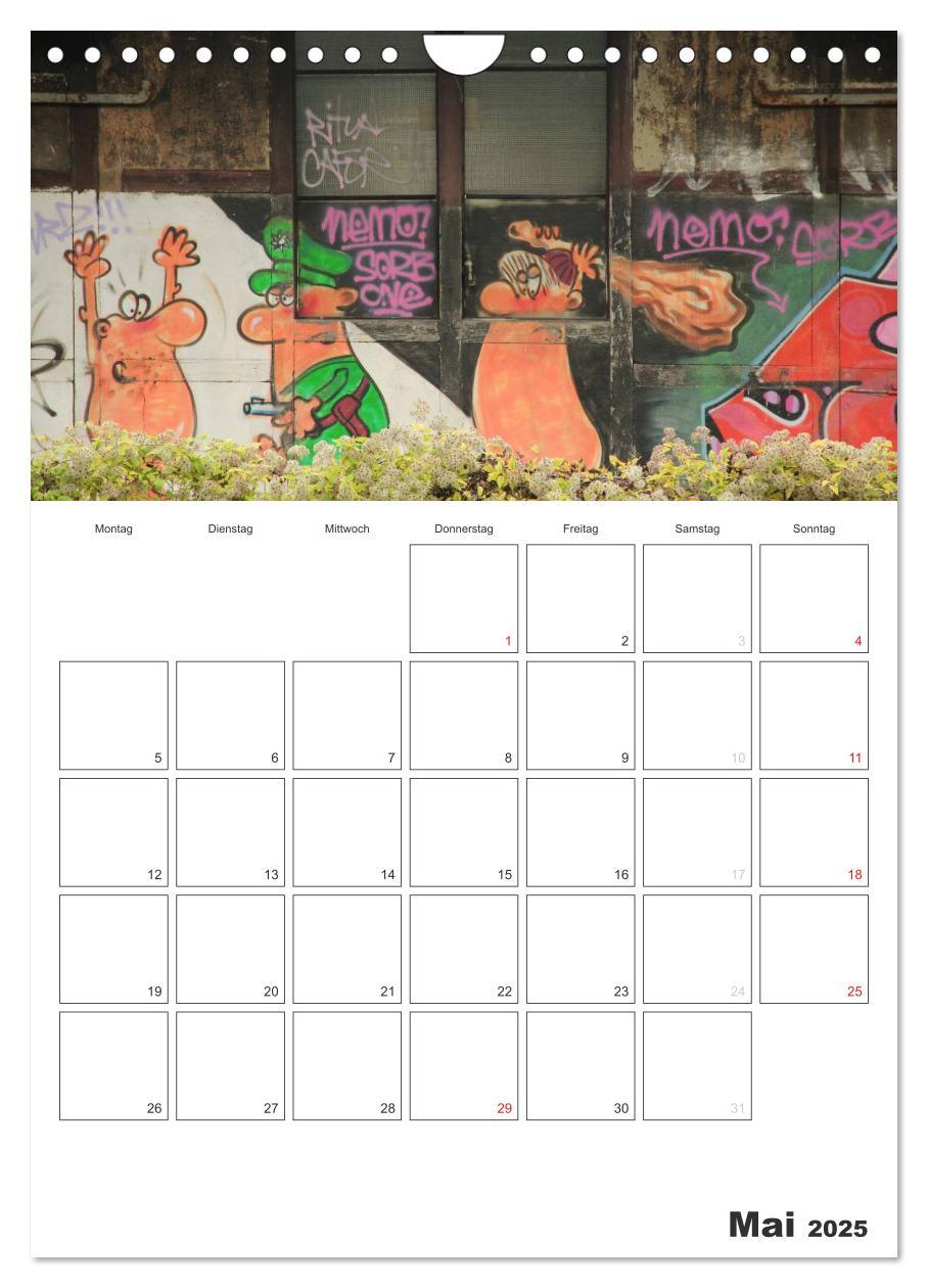 Bild: 9783457065112 | GRAFFITI 2025 / Planer (Wandkalender 2025 DIN A4 hoch), CALVENDO...