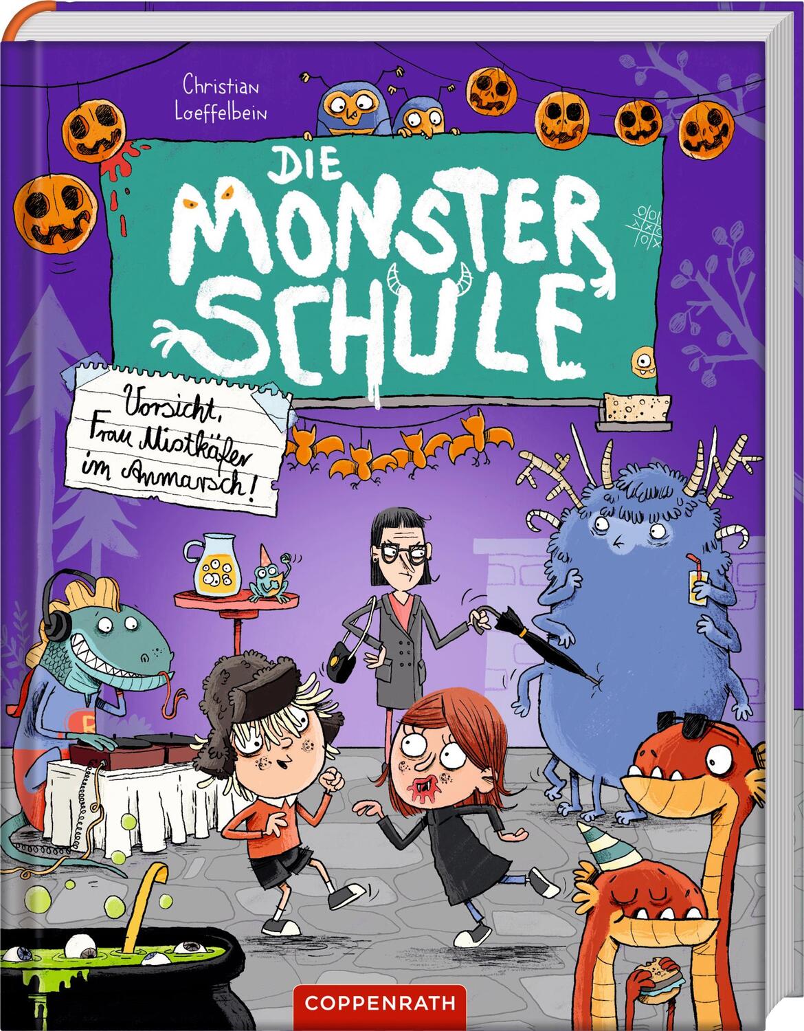 Cover: 9783649640554 | Die Monsterschule (Bd. 2) | Vorsicht, Frau Mistkäfer im Anmarsch!