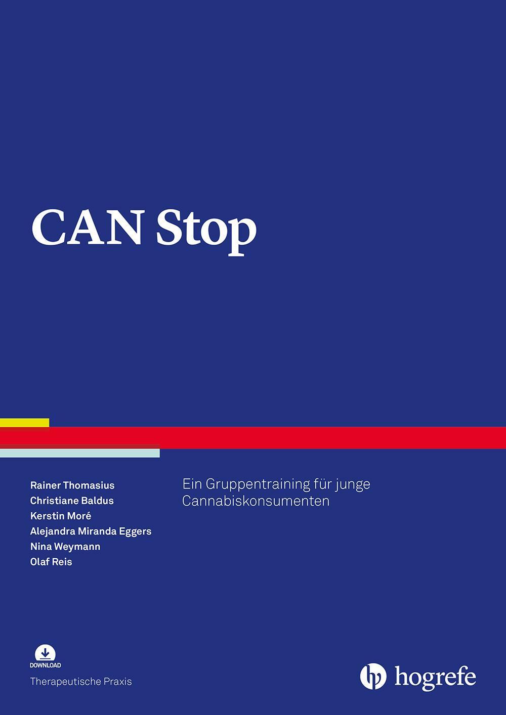 Cover: 9783801725945 | CAN Stop | Ein Gruppenprogramm für junge Cannabiskonsumenten | Buch