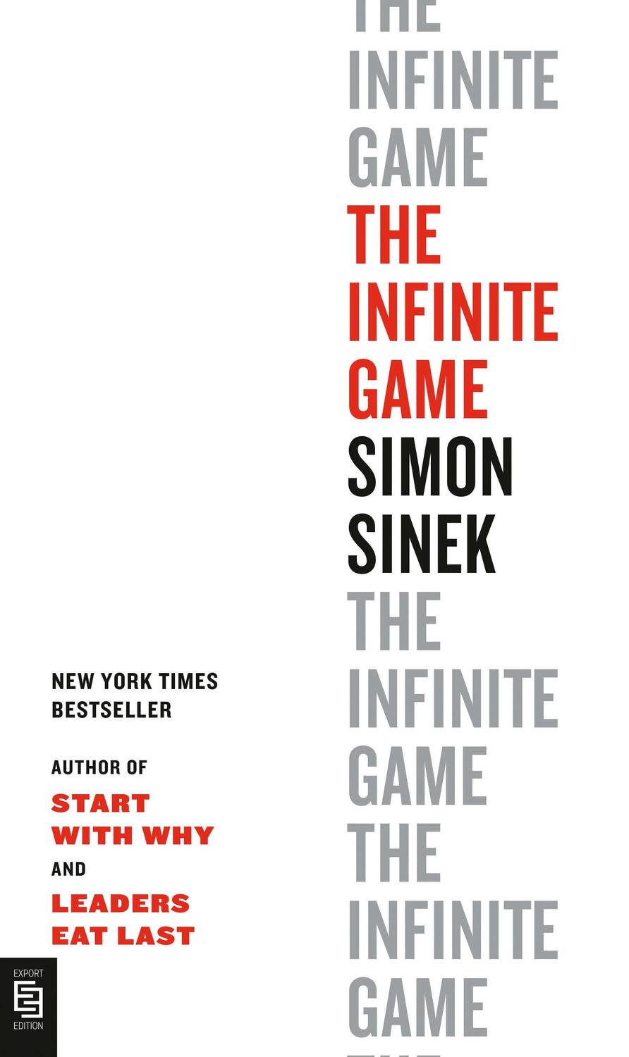 Cover: 9780525538837 | The Infinite Game | Simon Sinek | Taschenbuch | XVI | Englisch | 2020