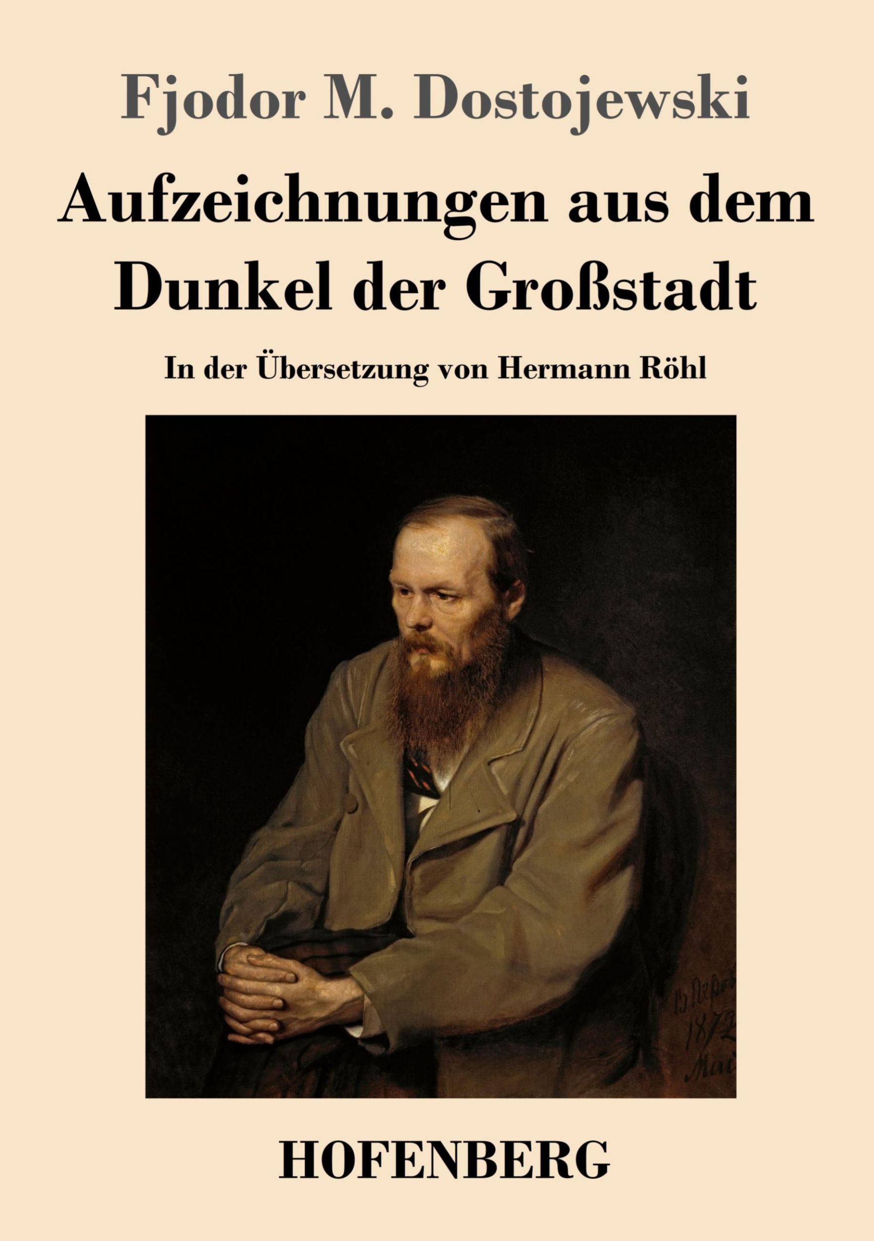 Cover: 9783743747425 | Aufzeichnungen aus dem Dunkel der Großstadt | Fjodor M. Dostojewski