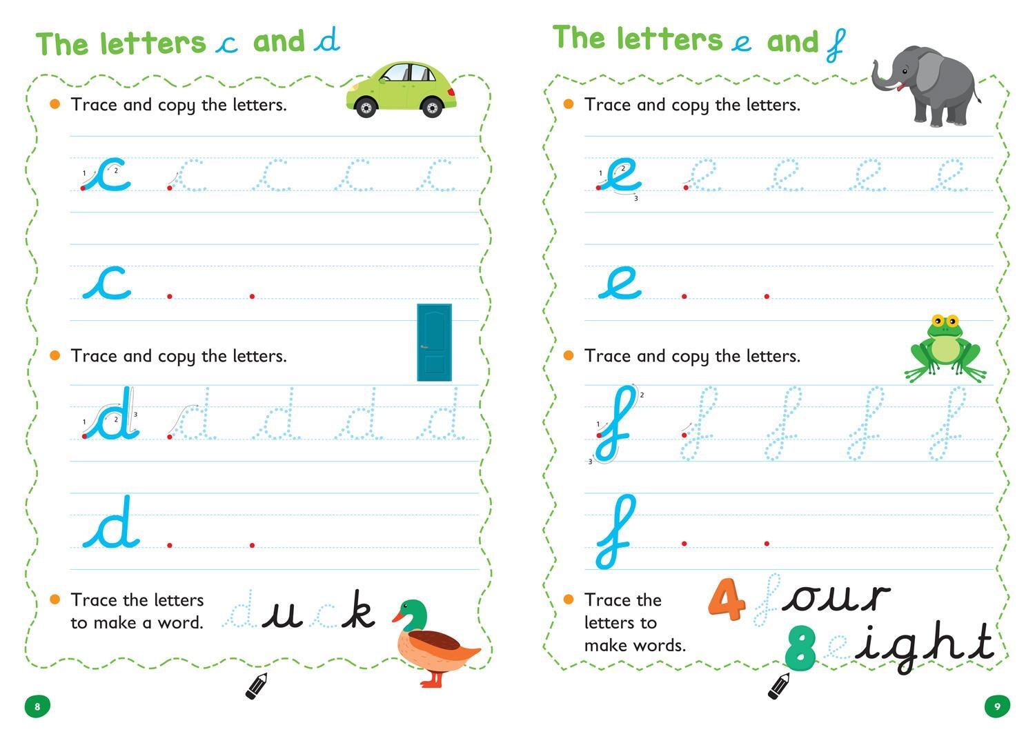 Bild: 9780008335830 | Cursive Letters Age 3-5 Wipe Clean Activity Book | Learning | Buch