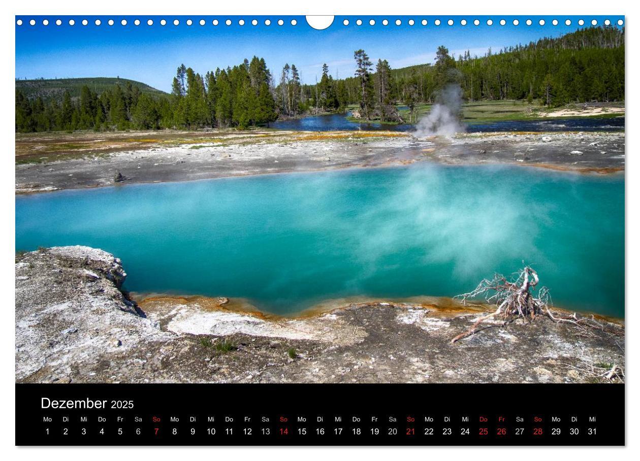 Bild: 9783435664078 | Traumziele in den USA. Der Yellowstone National Park (Wandkalender...