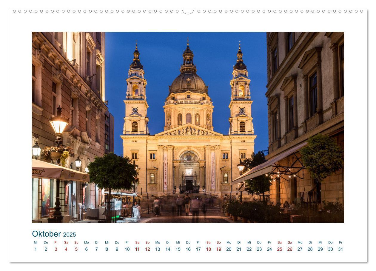 Bild: 9783383816130 | Budapest: zwischen Parlamentsgebäude und Burgpalast (Wandkalender...